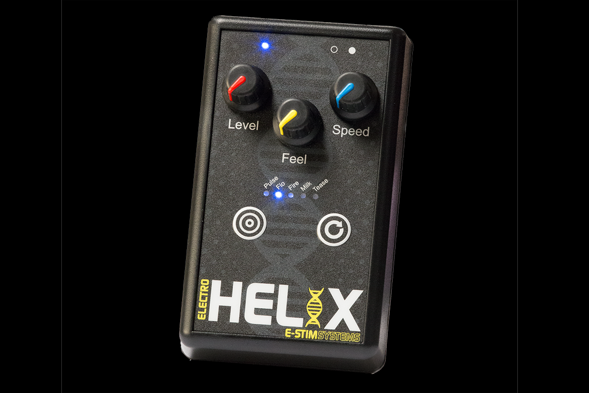 E-Stim Systems ElectroHelix on a black background